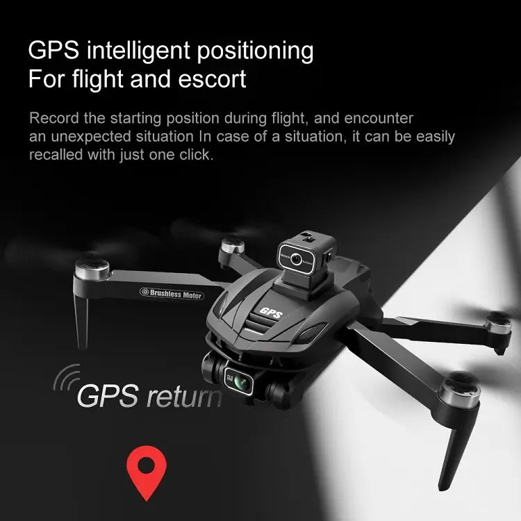 V168 8K GPS Drone with Dual Camera & Obstacle Avoidance | ProDrone