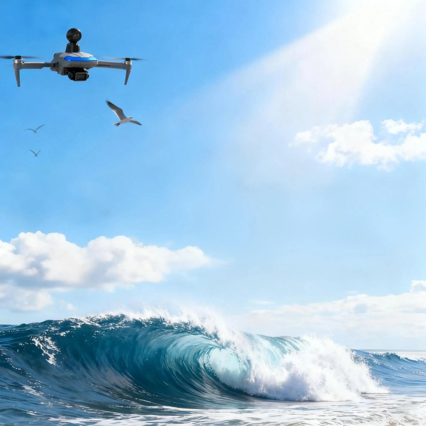 S185 GPS Drone with 7.2-Inch Screen, 2.7K Camera & Brushless Motor | ProDrone UK
