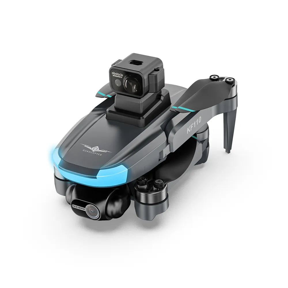 Mini drone KF110 – Caméra à cardan 4K, GPS, évitement d'obstacles laser
