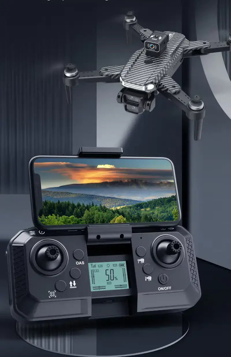 A12 PRO Mini Drone – 4K Dual Camera, Optical Flow, Obstacle Avoidance