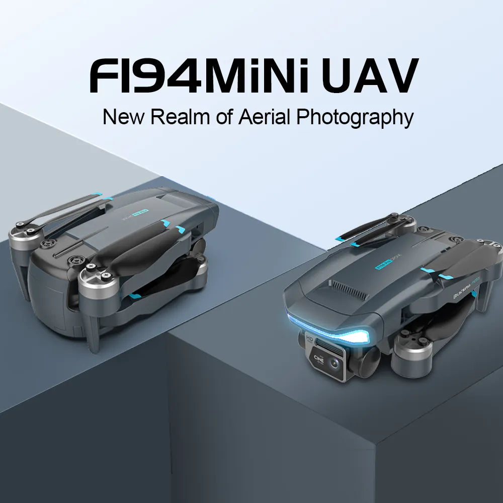 F194 GPS Drone – 4K Dual Camera, 5G FPV, Brushless Motor, Foldable