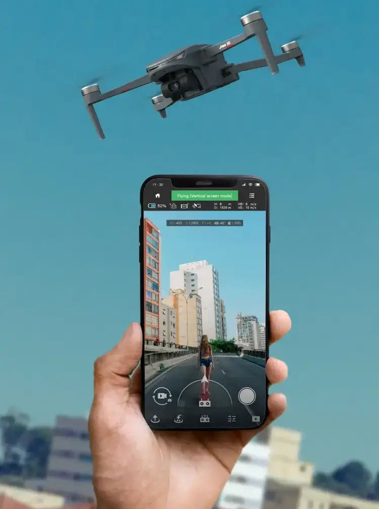 Quadricoptère Arno SE 4K avec cardan 3 axes et autonomie de vol de 32 minutes | Drone GPS professionnel