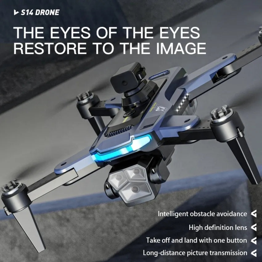 P17s Mini Drone – 4K Dual Camera, Brushless Motor, Foldable, 5G FPV