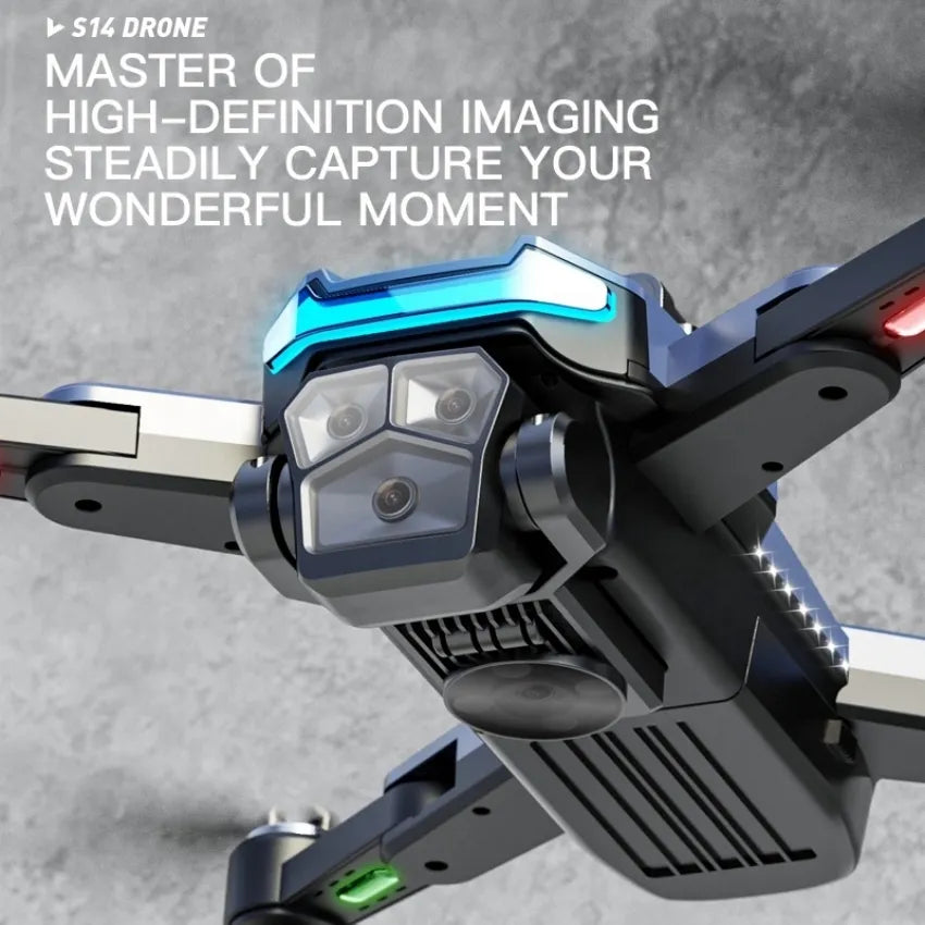 P17s Mini Drone – 4K Dual Camera, Brushless Motor, Foldable, 5G FPV