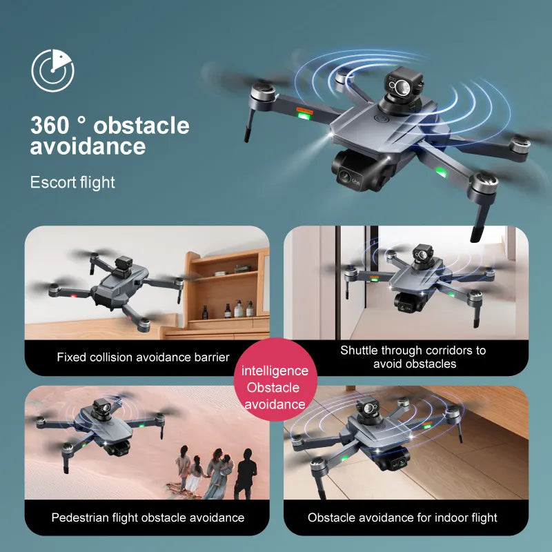 RG101 Pro Drone – 6K Camera, GPS, Obstacle Avoidance & 3000m Range