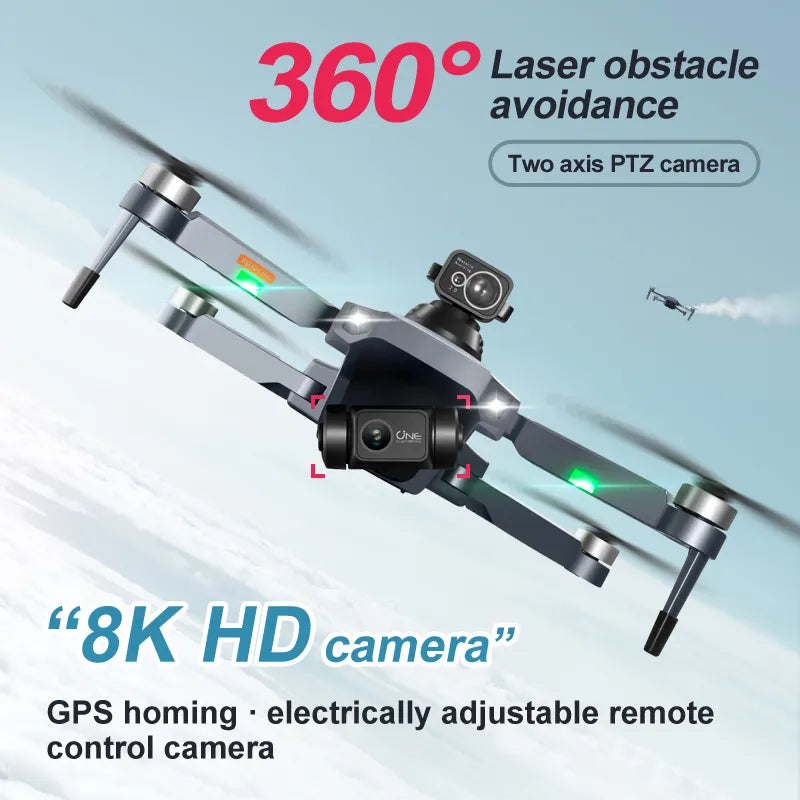 RG101 Pro Drone – 6K Camera, GPS, Obstacle Avoidance & 3000m Range