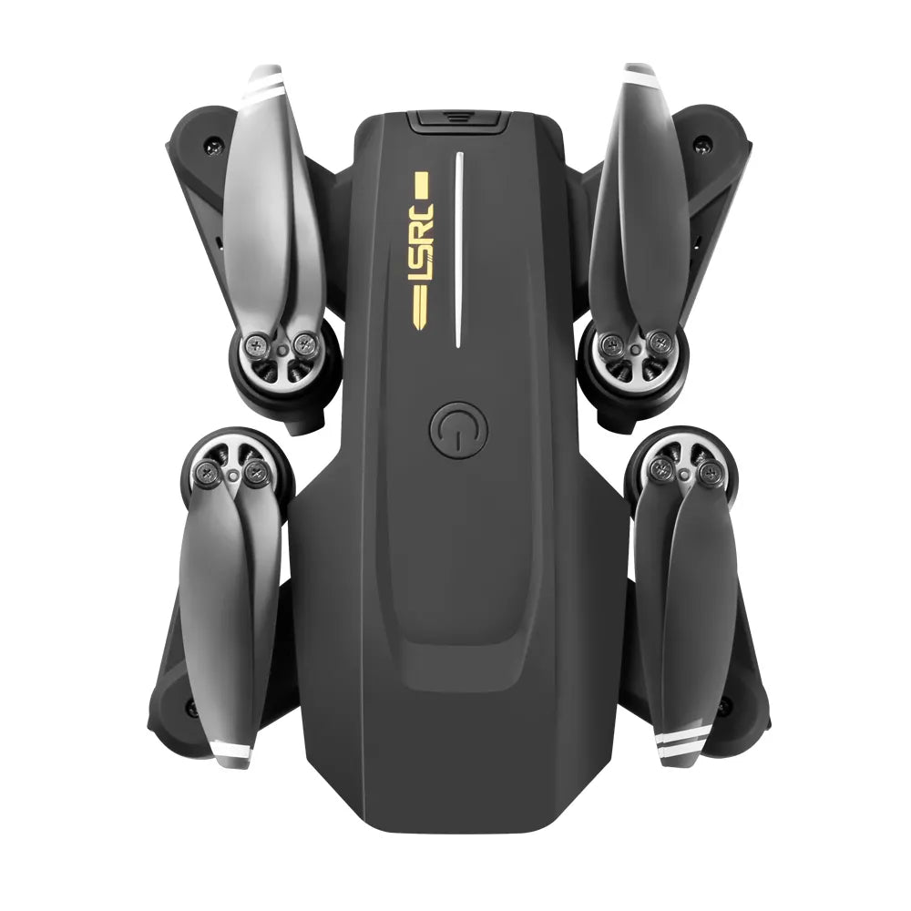 Foldable 6K HD FPV Drone – Long Range Control & Height Hold – LS38 Quadcopter