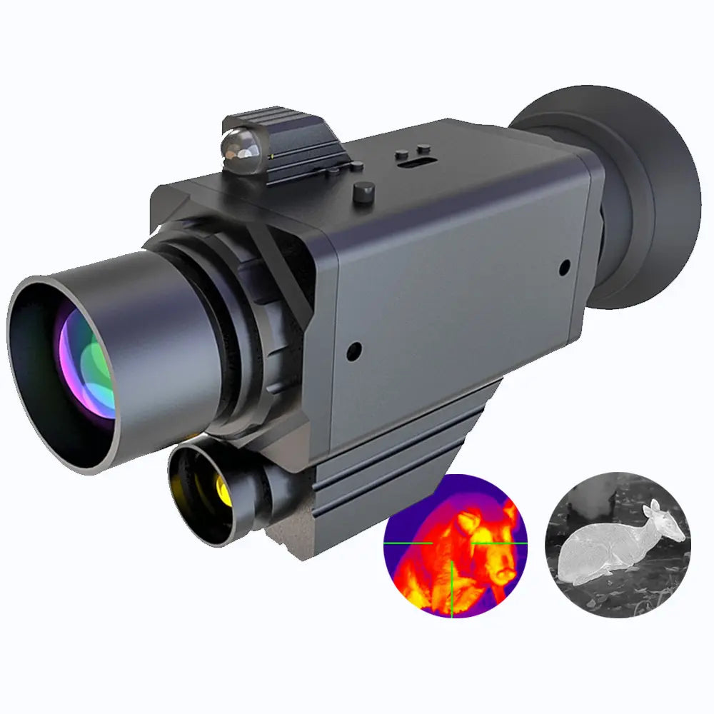 7-faches Infrarot-Wärmebildfernglas – 500 m Reichweite, 25 mK Empfindlichkeit