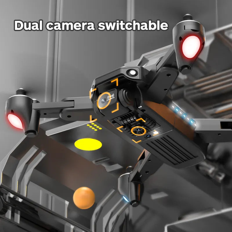 P9-4 8K Drone – Foldable, Obstacle Avoidance, Electric Lens, Optical Flow
