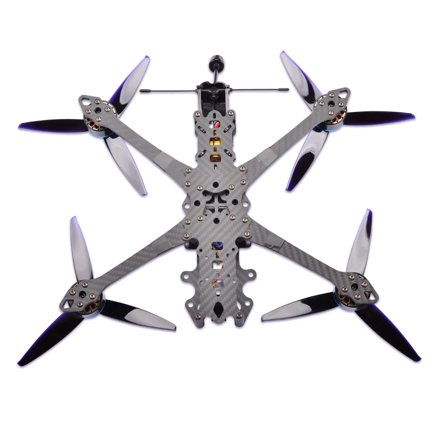Drone de course FPV Piranha 7 pouces | Caméra 4K, évitement d'obstacles à 360° et longue portée