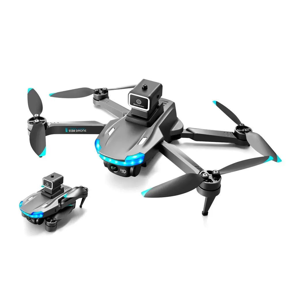 S138 Mini Drone with Dual HD Camera, FPV & Foldable Design