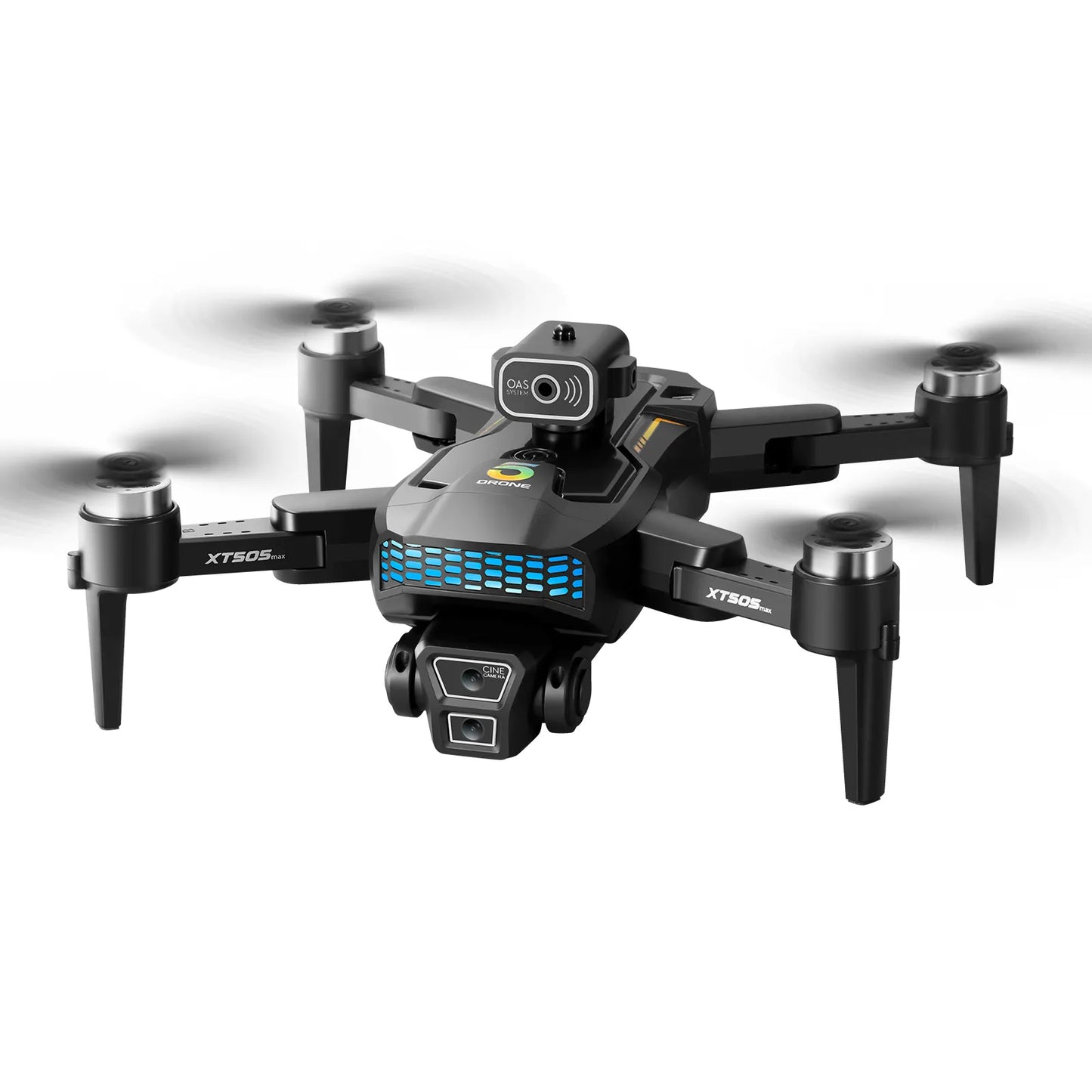 XT505 GPS Brushless Drone – 30min Flight, 720P Dual Camera