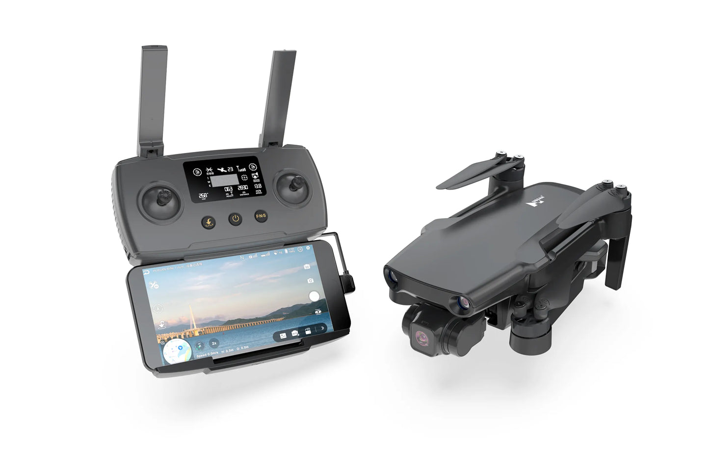 HUBSAN MINI 1-Zoll 4K RC-Drohne | 16 km Reichweite & 35 Minuten Flugzeit | Professionelle Drohne | ProDrone UK
