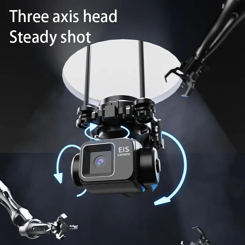 M101 Max Drone 4K GPS Quadcopter with 3KM Range & 3-Axis Gimbal