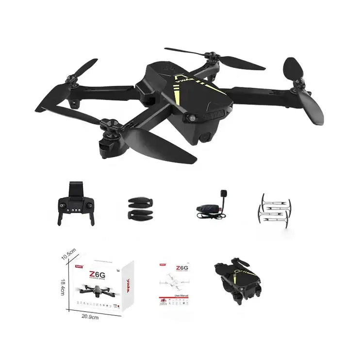 Drone GPS Z6G avec caméra 4K, contrôle gestuel et partage MV