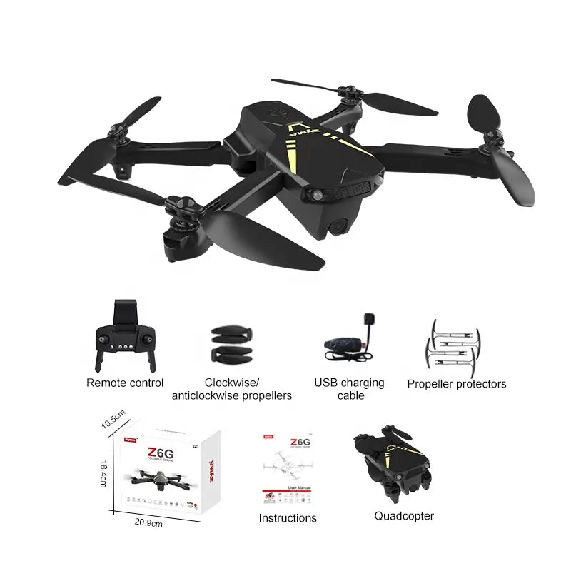 Z6G GPS Drone with 4K Camera, Gesture Control & MV Sharing
