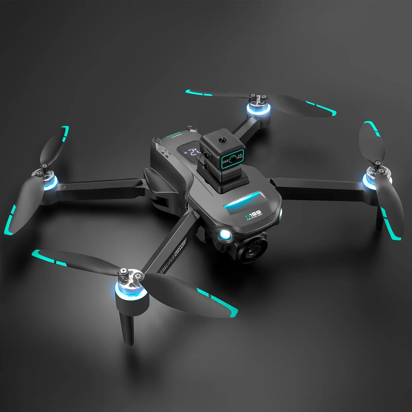 S159 Pro Max Drone – 5G WiFi GPS 4K Dual Camera with EIS & Obstacle Avoidance