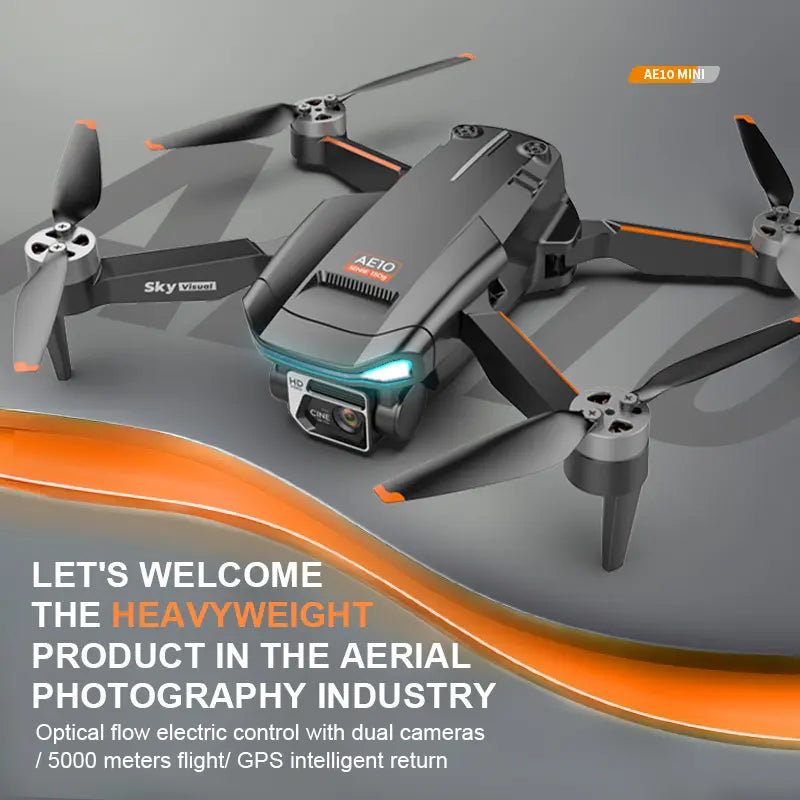 AE10 Mini Drone 8K Camera GPS Foldable RC Quadcopter | Pro Drone