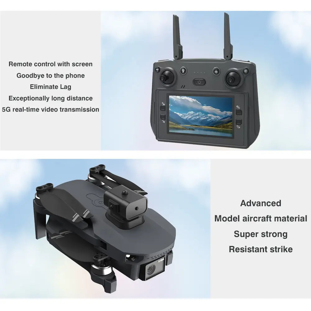 W7 Max Drone – 4K Camera, Obstacle Avoidance, Gesture Control, Beginner Friendly
