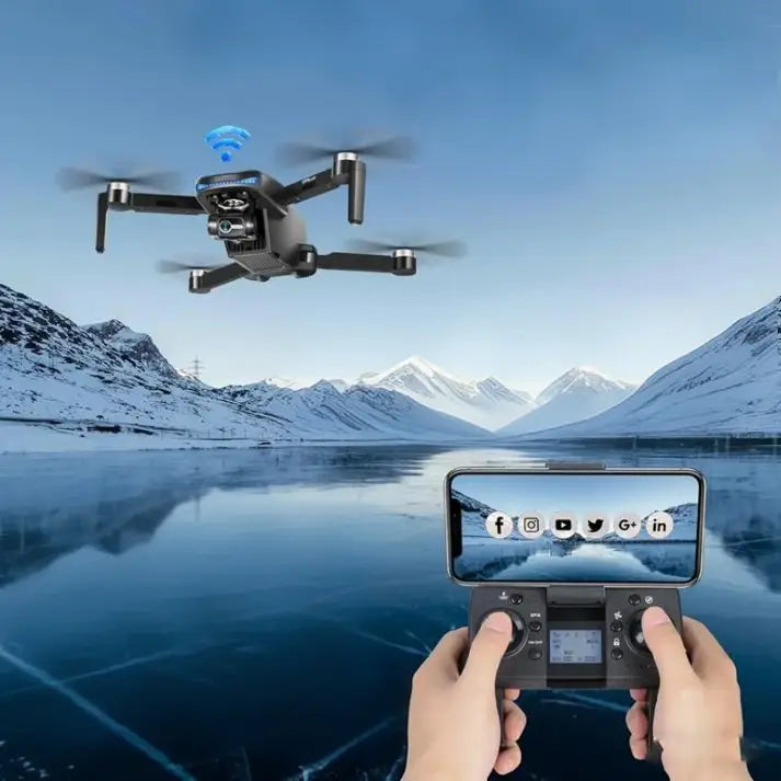 NBD N800 4K Foldable RC Drone with 3-Axis Gimbal & 5G FPV | ProDrone UK