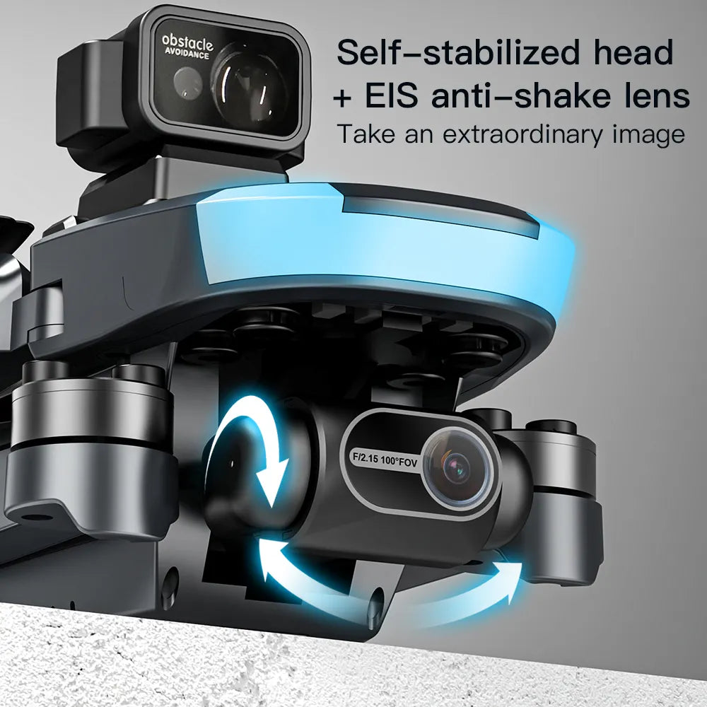 Mini drone KF110 – Caméra à cardan 4K, GPS, évitement d'obstacles laser