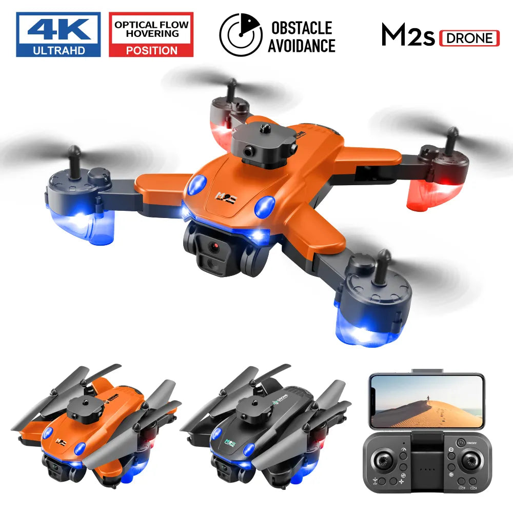 M2S-5 Drone – Foldable 8K Dual Camera with Optical Flow & Obstacle Avoidance