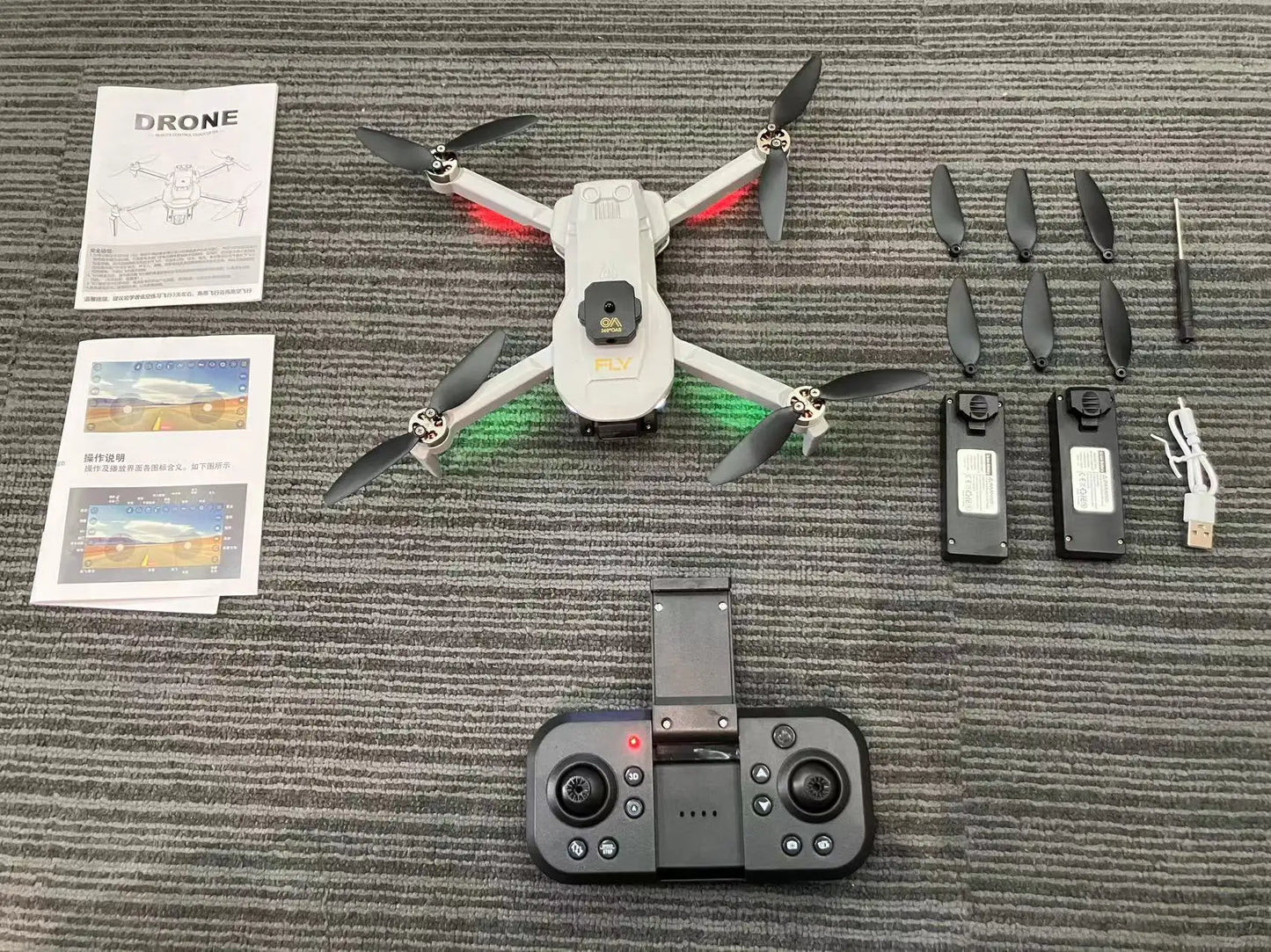 S25 Mini-Drohne für Kinder – 4K-Kamera, faltbares Design, 20 Minuten Flugzeit