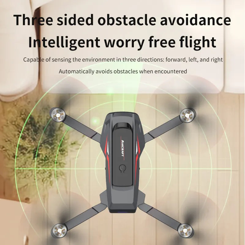 S182 Mini Drone with Brushless Motor & Obstacle Avoidance | 480P Camera