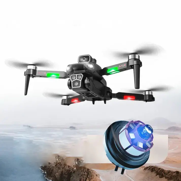 M1s-5 Smart Drone – Brushless, Triple Camera, 5KM FPV, Foldable Design