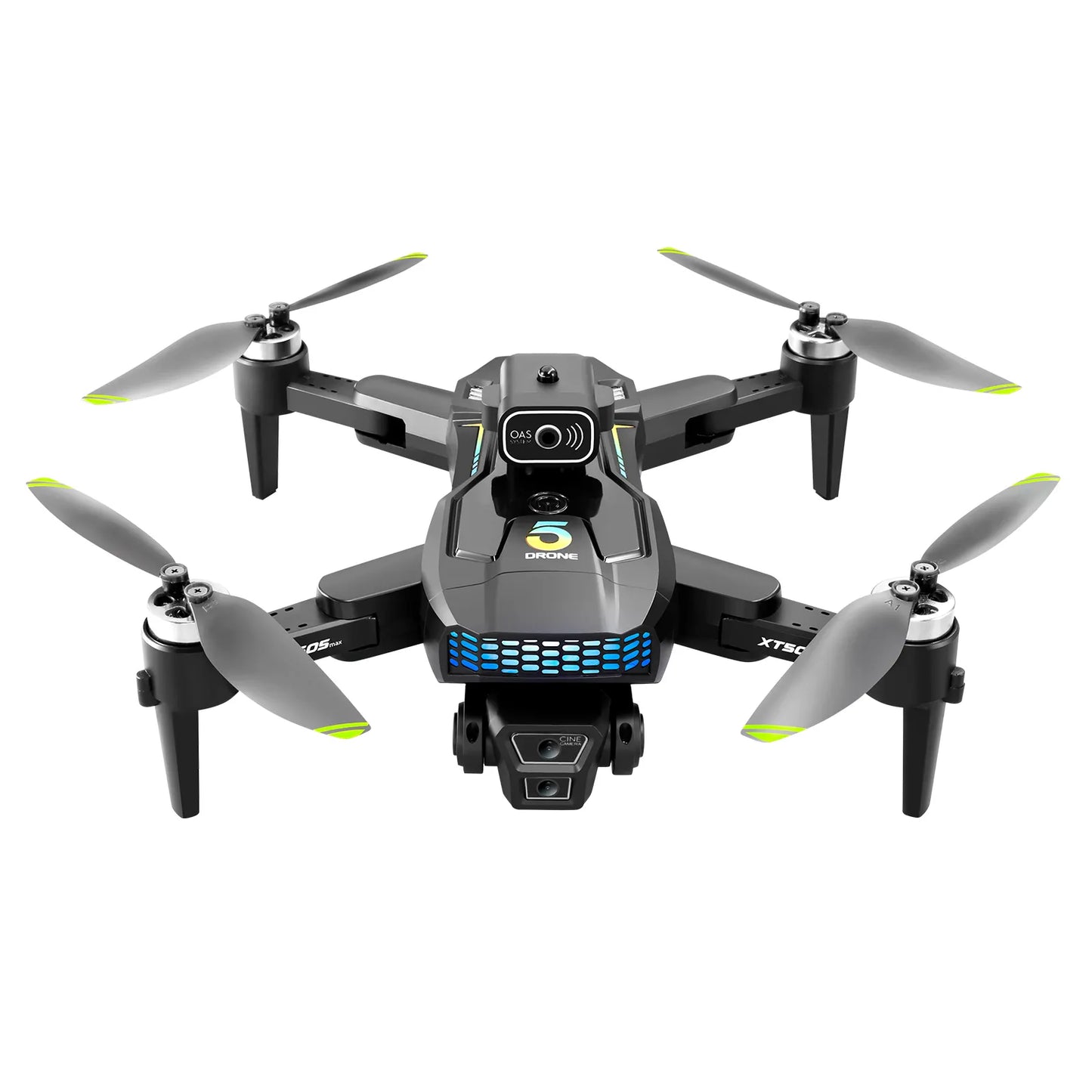 XT505 GPS Brushless Drone – 30min Flight, 720P Dual Camera
