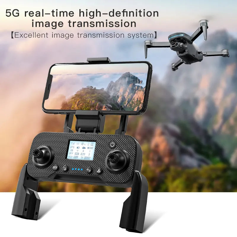 Drone GPS L200 Pro Max 4K double caméra avec cardan et évitement d'obstacles
