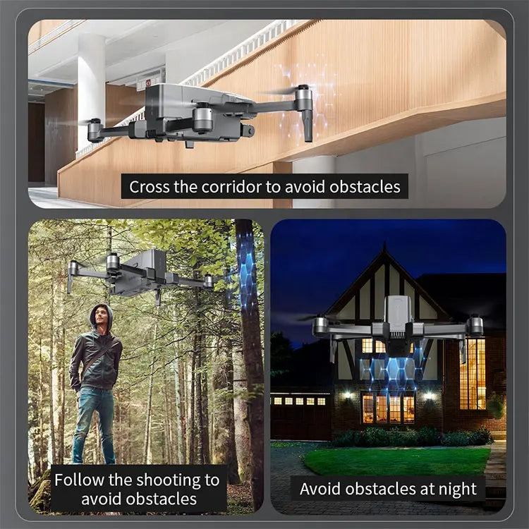 Drone F22 S2 PRO 4K – Portée de 5 km, évitement d'obstacles, fonctionnalités intelligentes