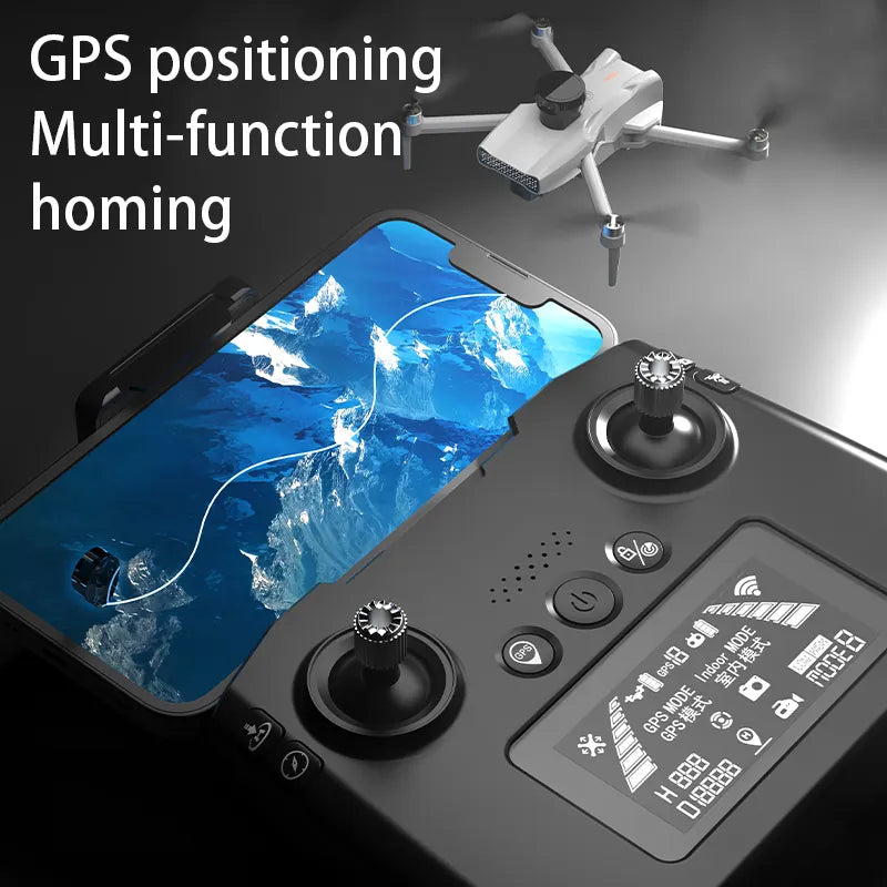 M101 Max Drone 4K GPS Quadcopter with 3KM Range & 3-Axis Gimbal