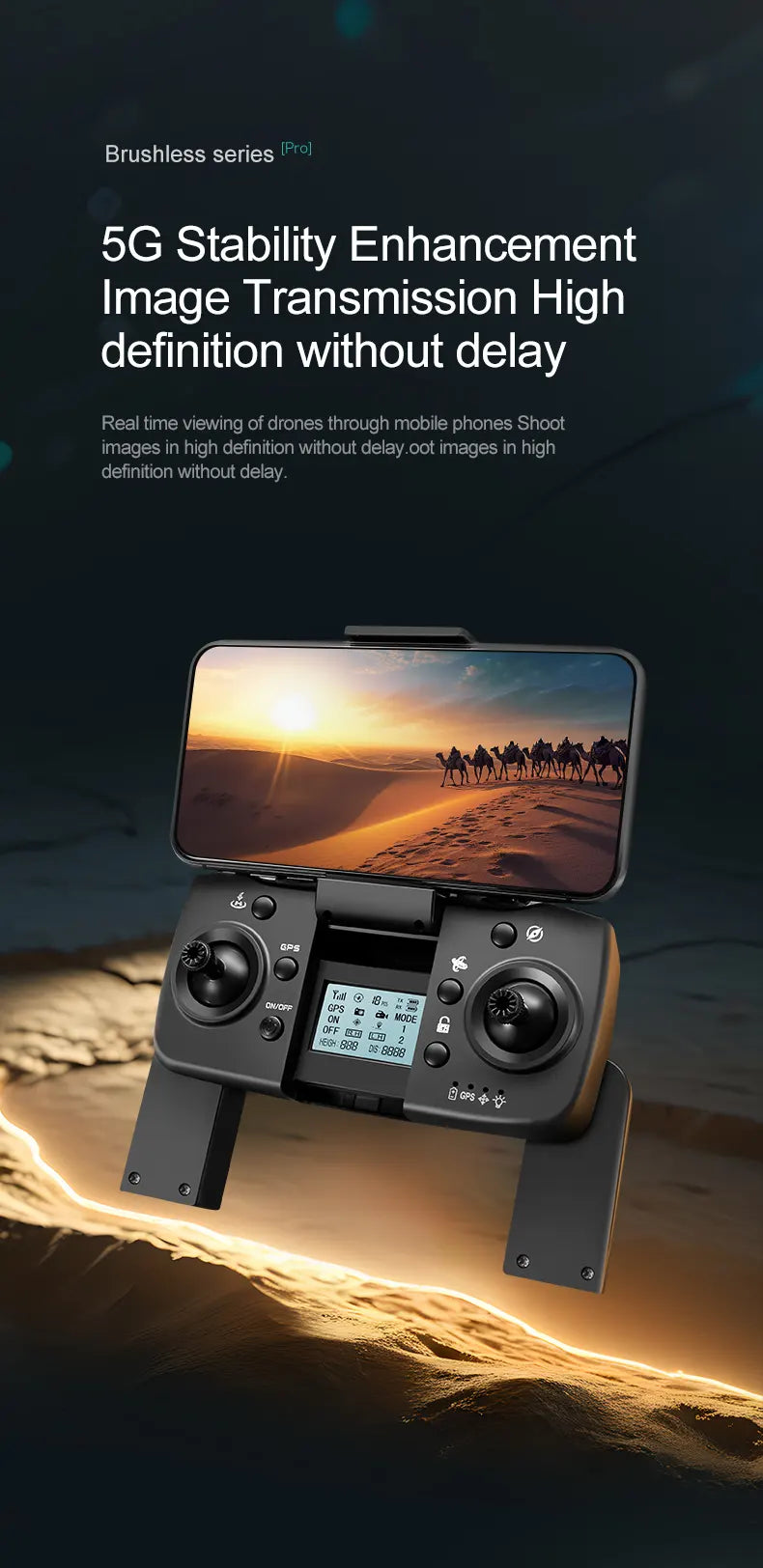 RG606 Max Foldable Drone with Dual Camera & Obstacle Avoidance