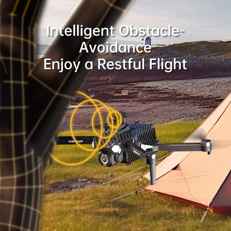 GT918-2 4K GPS Foldable Drone with Brushless Motor & WiFi Control