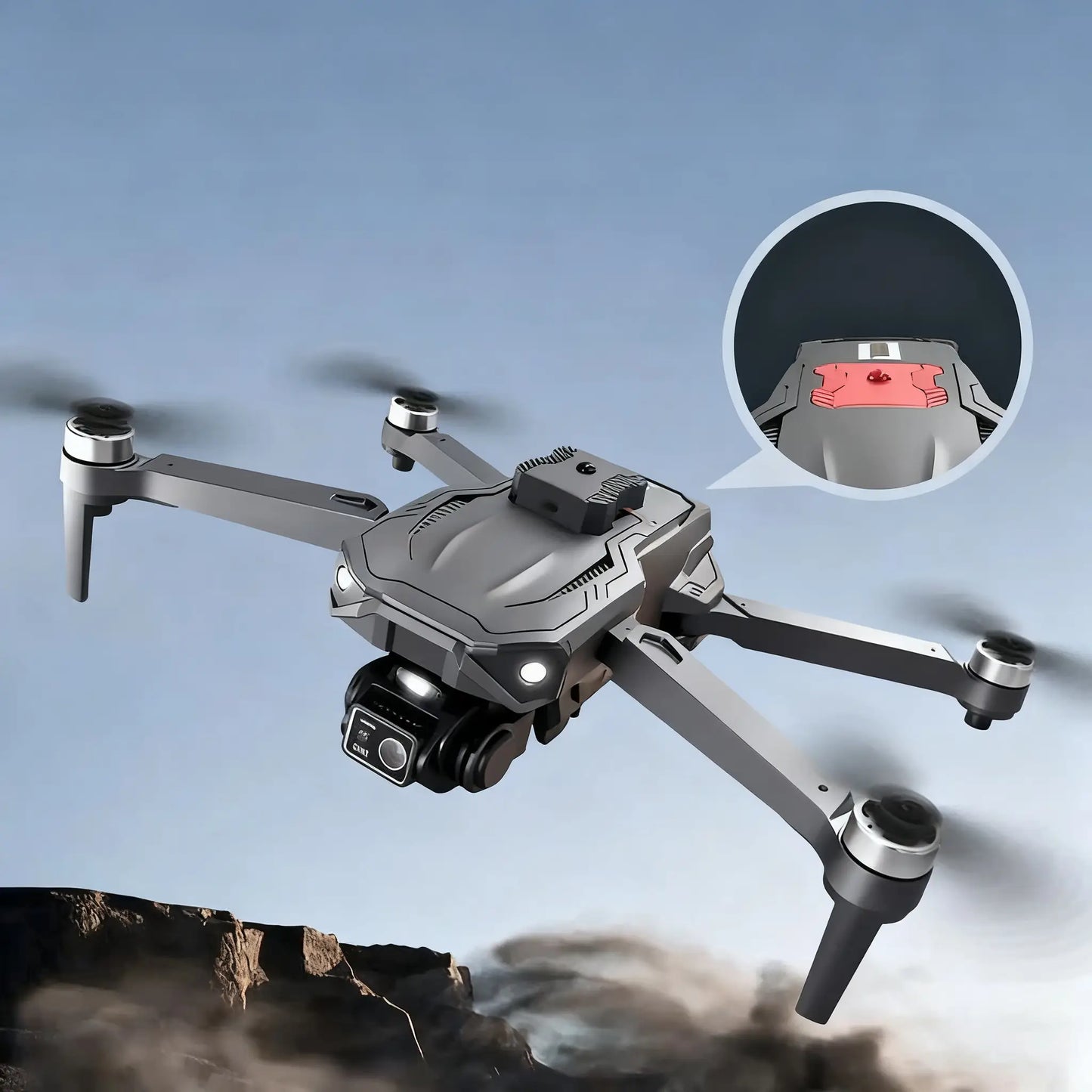D1 4K Professional Camera Drone with Foldable Design & Obstacle Avoidance