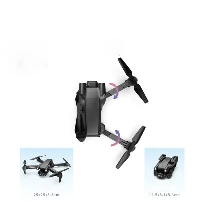 GT2 Mini 4K Dual Camera FPV Drone – Foldable RC Quadcopter