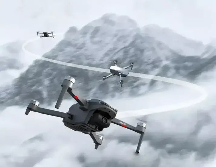 Quadricoptère Arno SE 4K avec cardan 3 axes et autonomie de vol de 32 minutes | Drone GPS professionnel