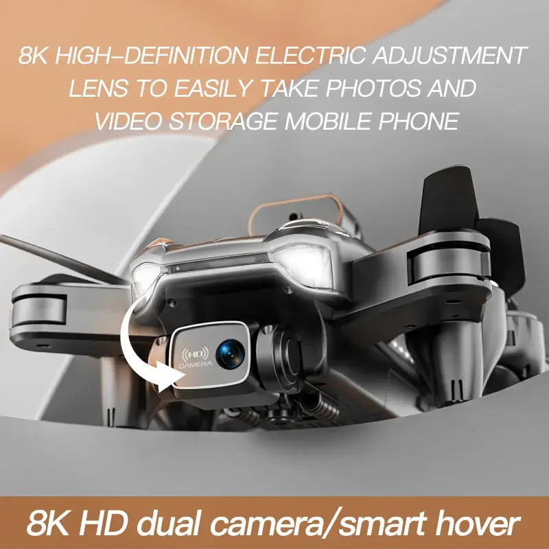 P11S Max 8K Dual Camera Drone with 360° Obstacle Avoidance