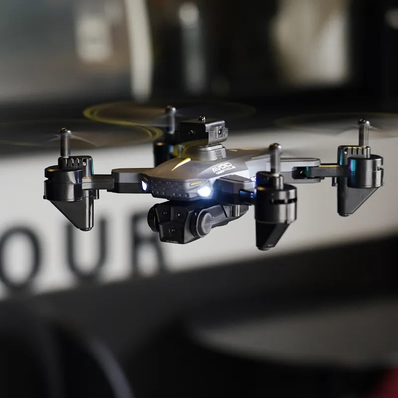KY605S-6 Drone – 4K Three Camera Foldable Drone with Obstacle Avoidance