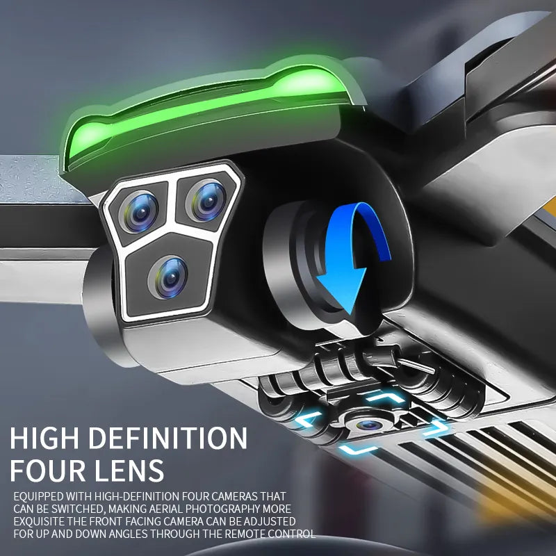 S166 Smart GPS Drone with 4K Camera & Laser Obstacle Avoidance
