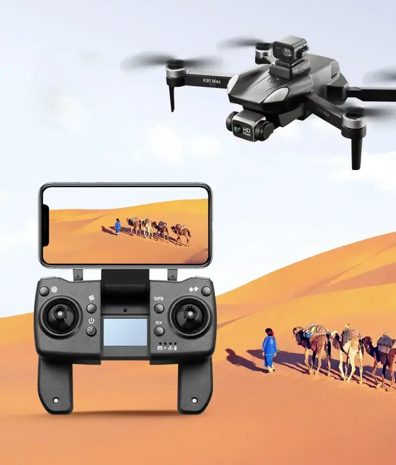 K90 Max 4K GPS Drone | 28 Min Flight, 1500M Range, Brushless Motor