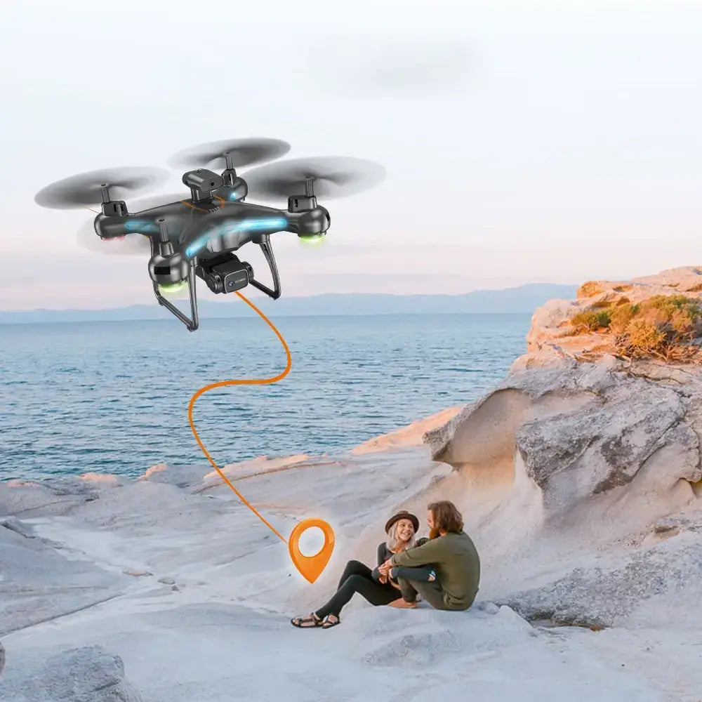 F192 RC Drone 4K Dual Camera | Foldable Optical Flow Drone for Beginners
