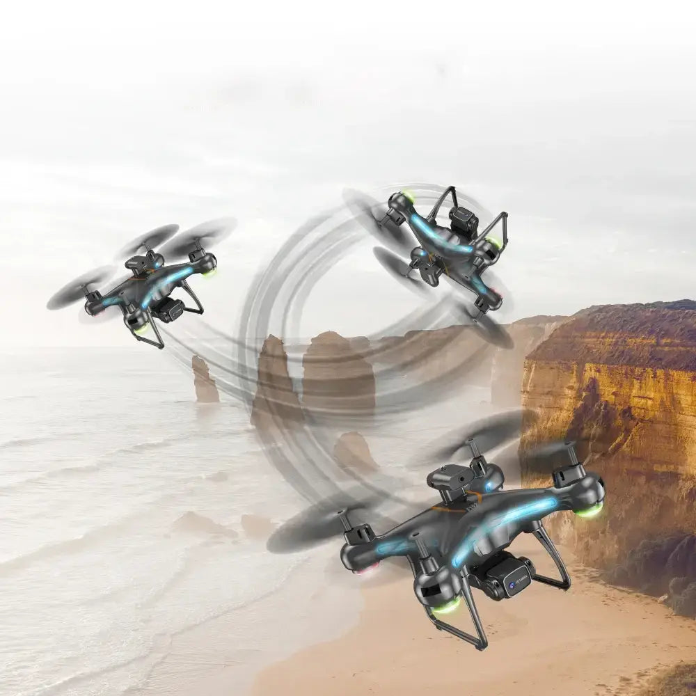 F192 RC Drone 4K Dual Camera | Foldable Optical Flow Drone for Beginners