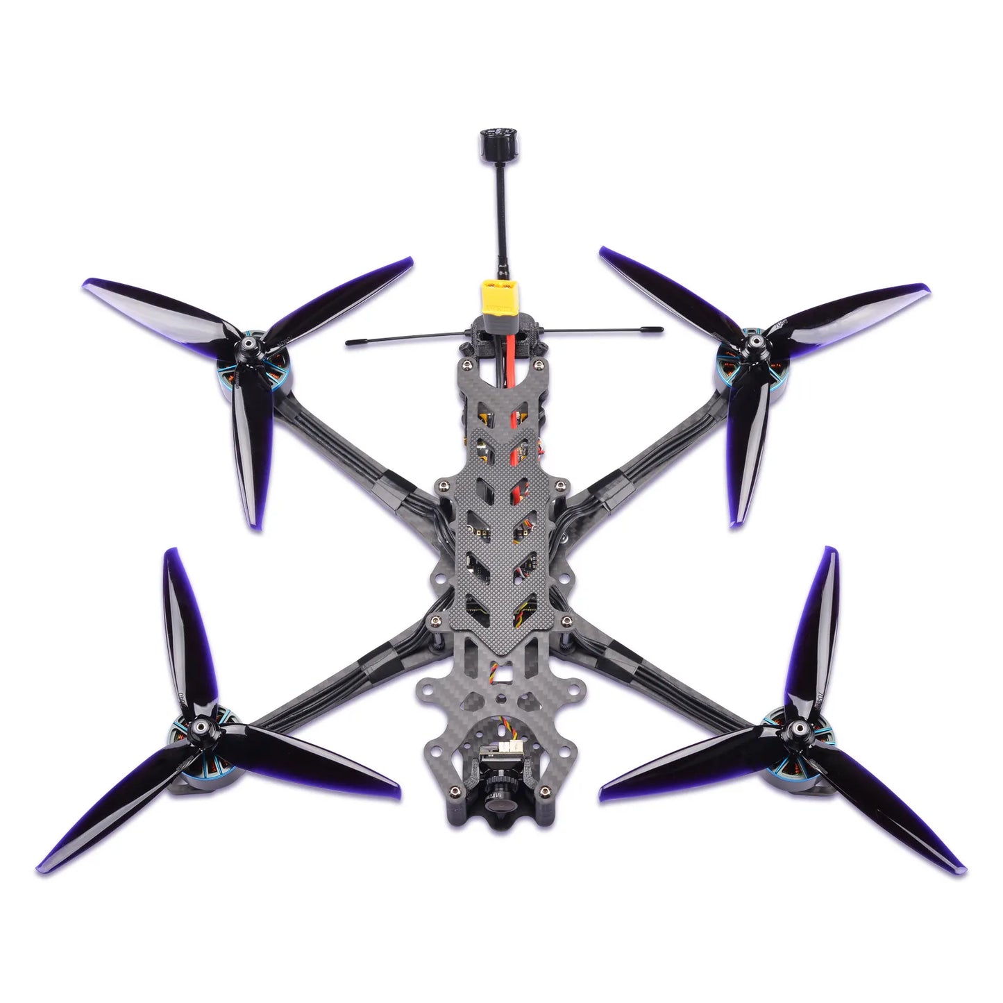 Drone de course FPV Piranha 7 pouces | Caméra 4K, évitement d'obstacles à 360° et longue portée