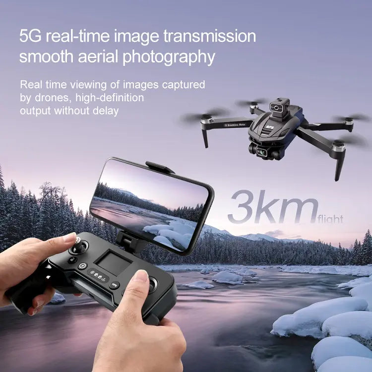V168 8K GPS Drone with Dual Camera & Obstacle Avoidance | ProDrone
