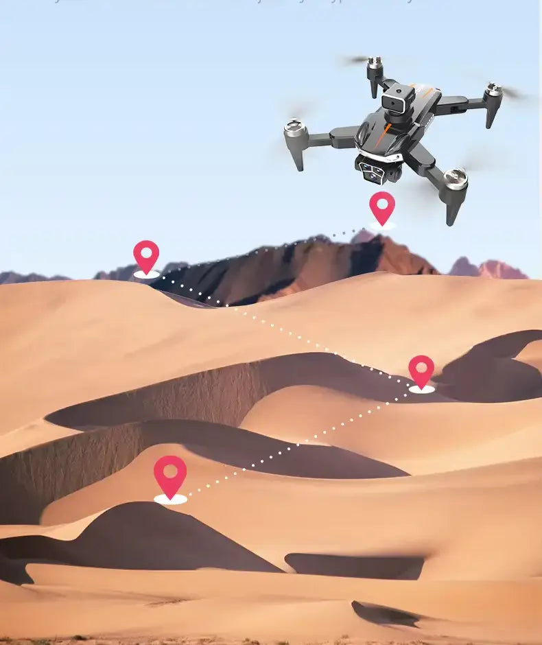 N610 GPS-Drohne mit 8K-Kamera & 4-Wege-Hindernisvermeidung | Faltbarer Quadrocopter