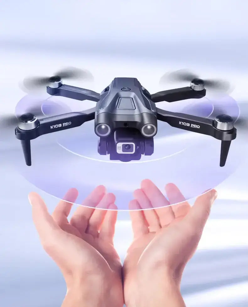 K103 Pro Drone 4K Dual Camera – Brushless, Obstacle Avoidance, Foldable