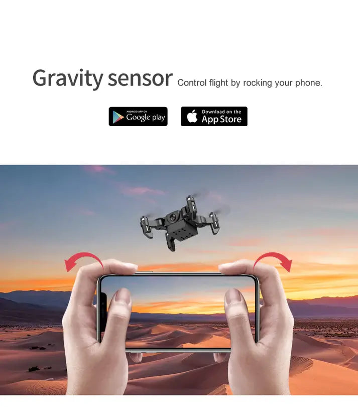 Camera-equipped drone
