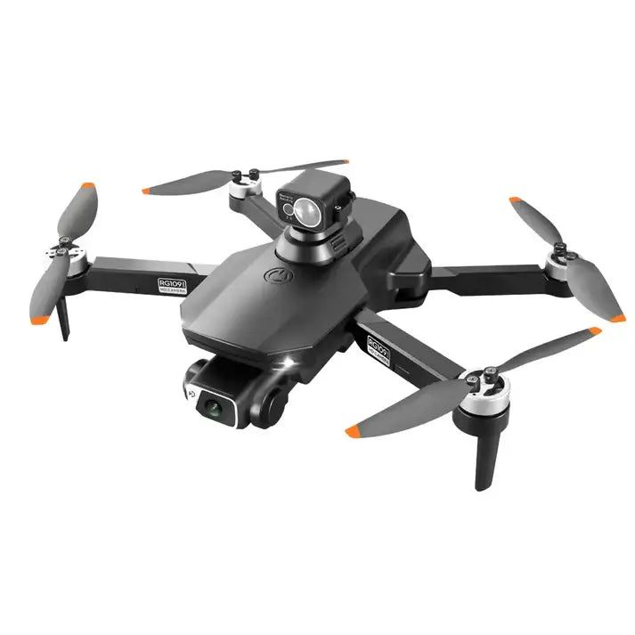 Drone RG109 MAX 4K double caméra | Quadricoptère RC GPS pliable avec portée de 1 200 m